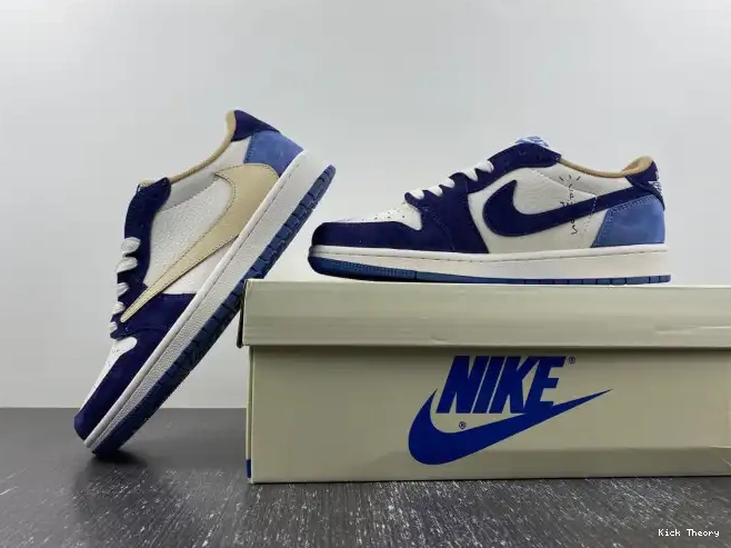 Kick Theory SCOTT TRAVIS X JORDAN CUSTOM 1 AIR DM7866-808 0511